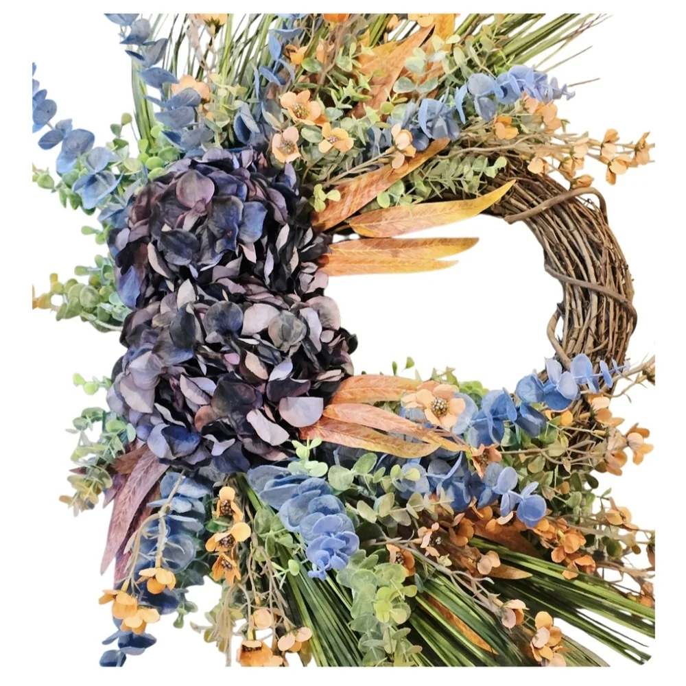Rustic fall wreath - Picture 4 of 9